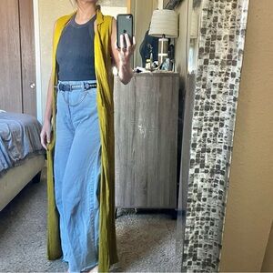 Cleobella full length duster cardigan